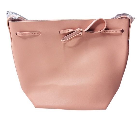 KAYLA+AVA Dusty Rose Vegan Leather Bag - Picture 6 of 6